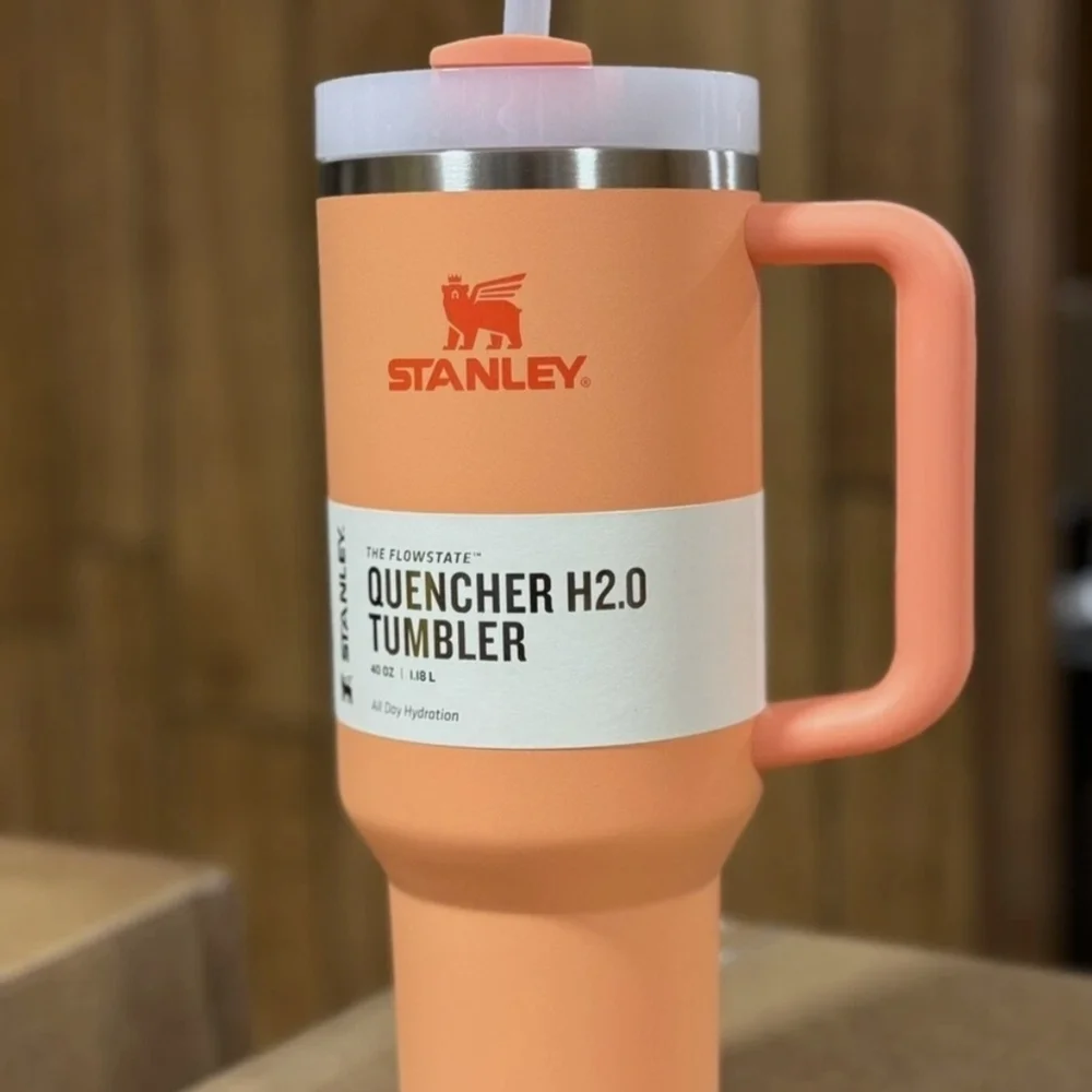 Stanley Quencher H2.0 Tumbler in Peach - Picture 2 of 6